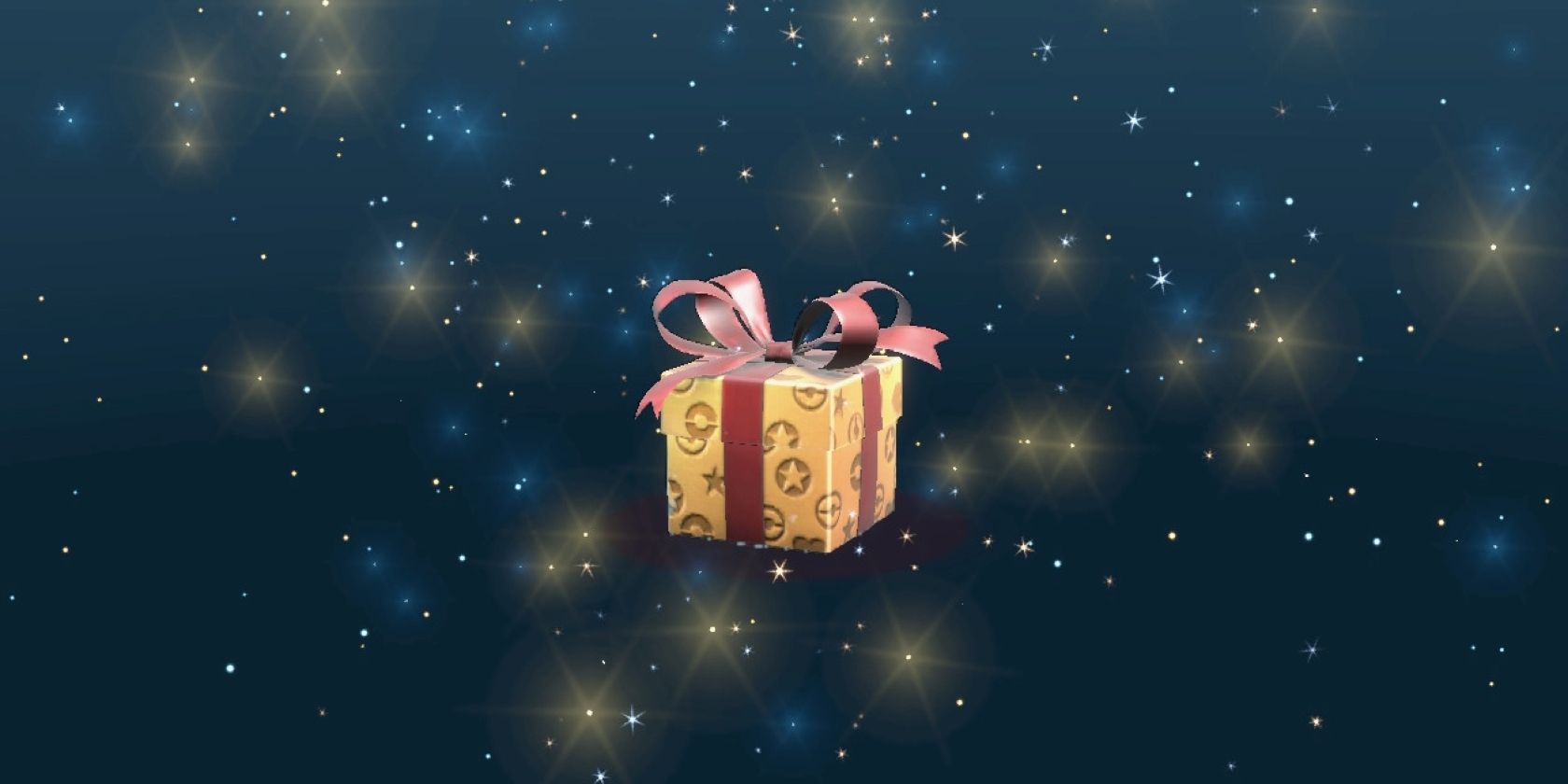 A screenshot of an unopened mystery gift in Pokémon Violet 