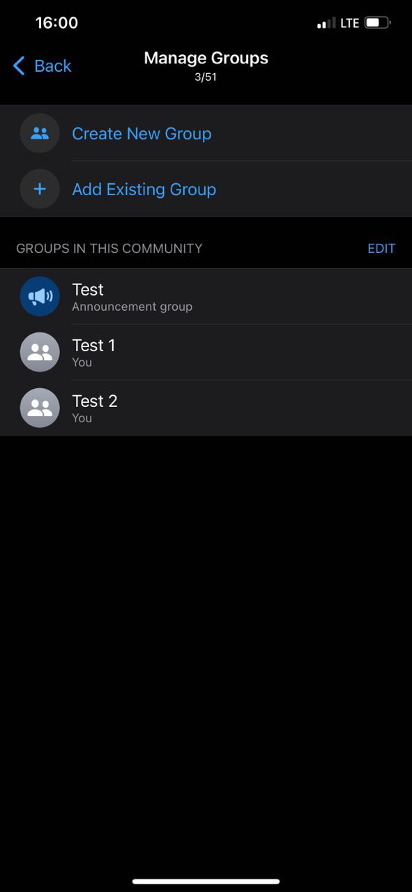 comment ajouter un groupe à la communauté whatsapp