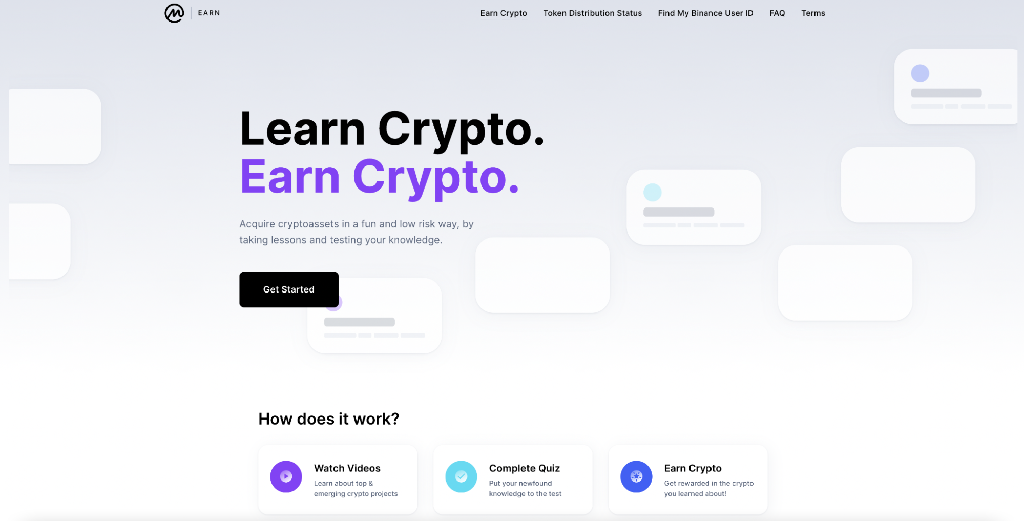 Learn crypto to earn crypto by CoinMarketCap
