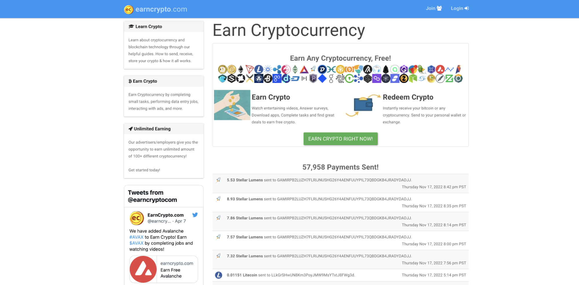 Earn cryptocurrency with a specialist crypto learning platform