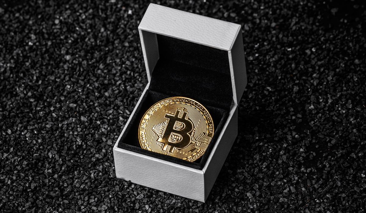     Bitcoin viđen u maloj kutiji 