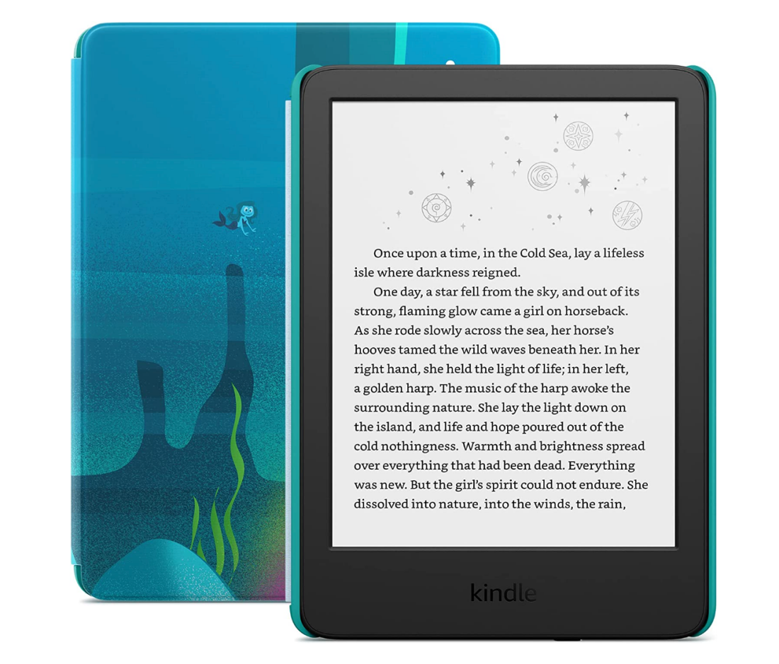 عکس کامل از کتاب الکترونیکی Kindle for Kids (2022).