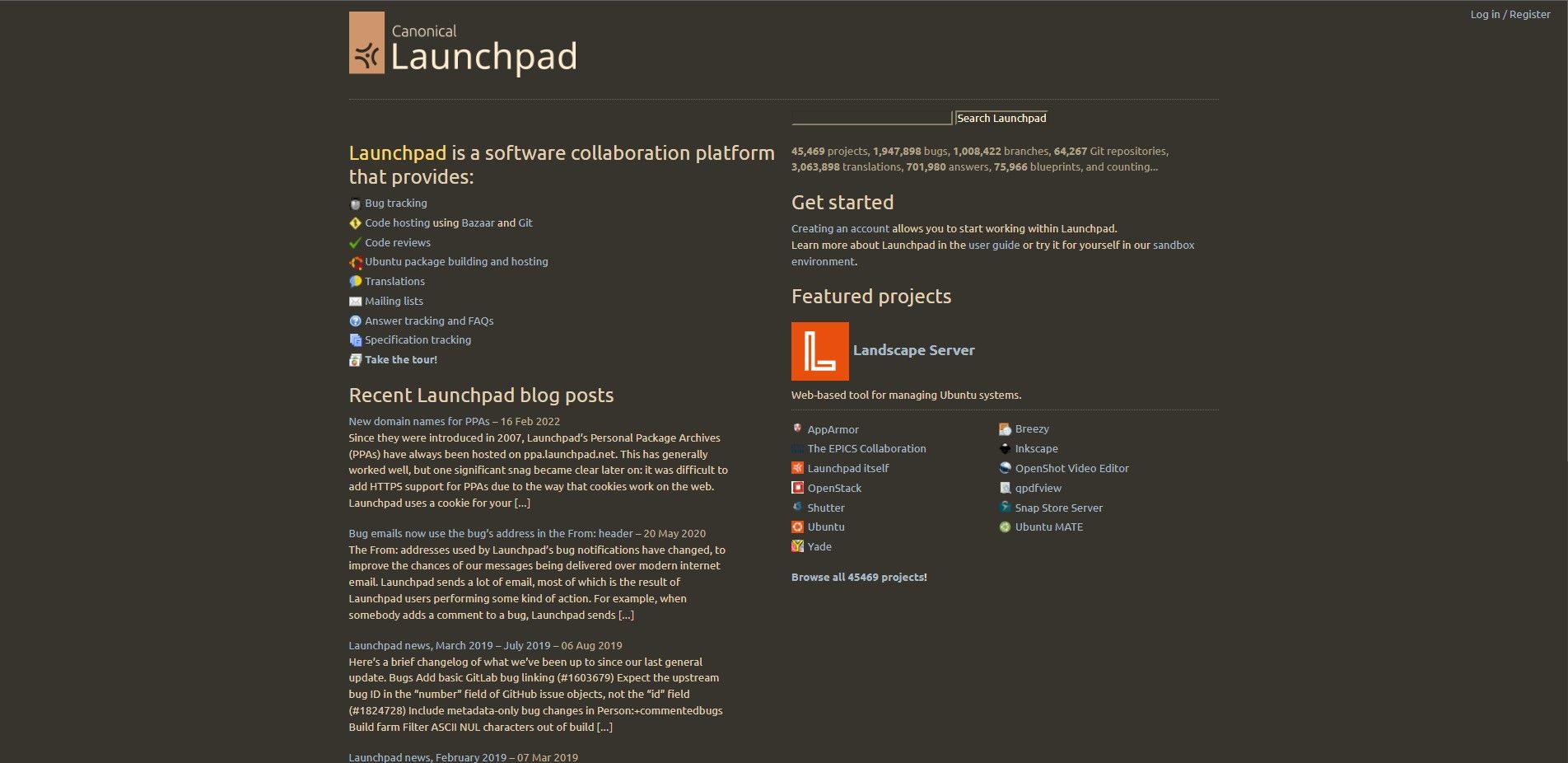 launchpad website
