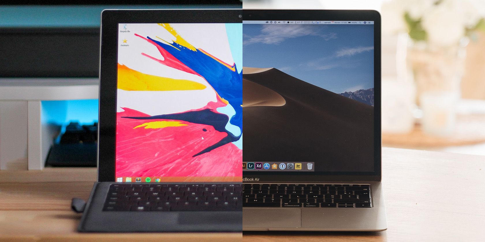 macOS vs Windows computers