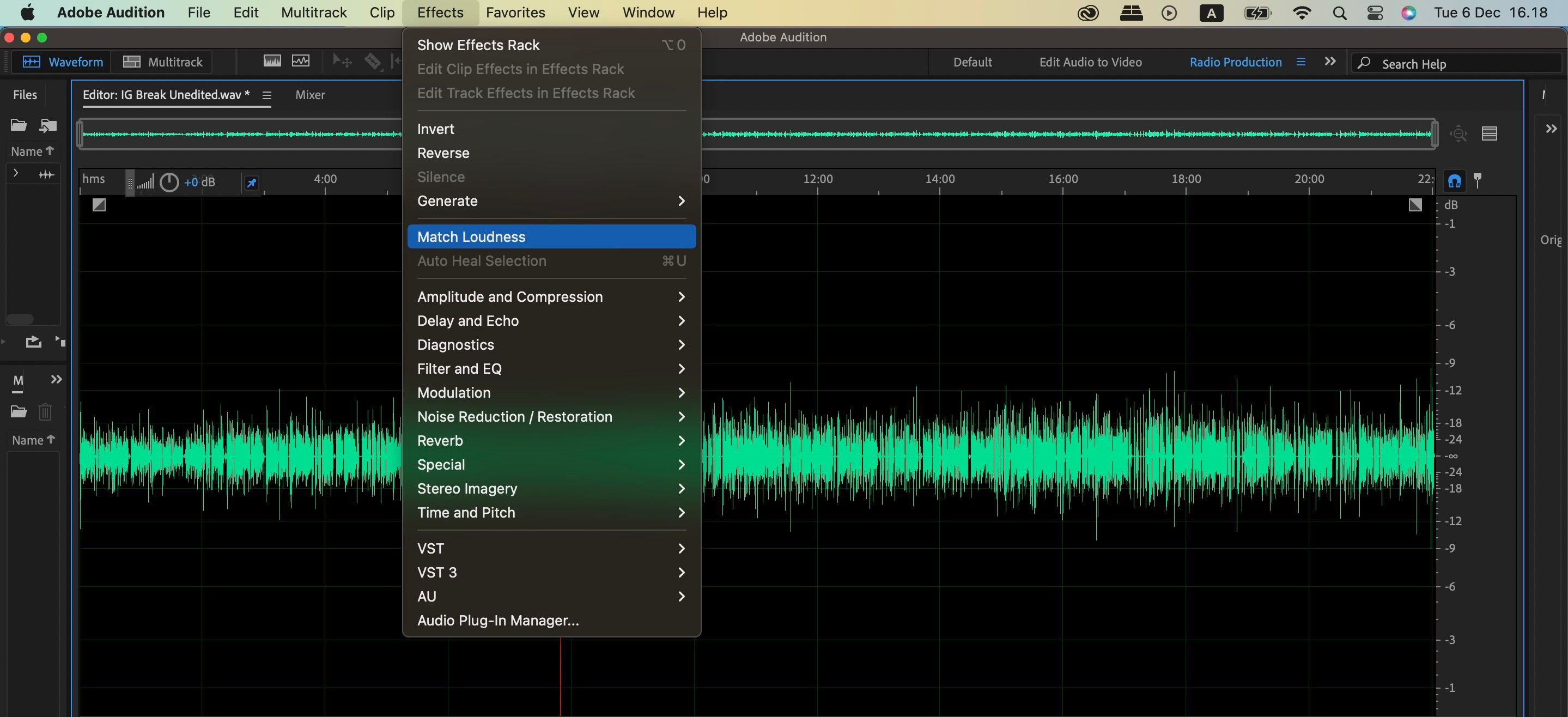 Cocokkan Screenshot Loudness Adobe Audition