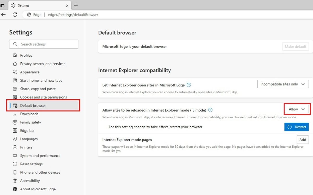 microsoft edge internet explorer-modus aktivieren