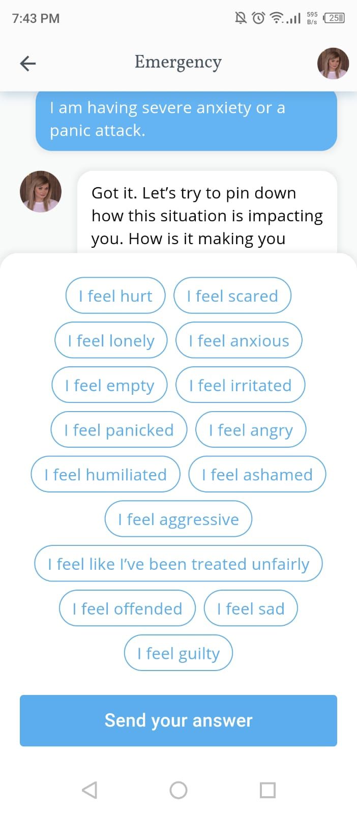 MindSpa - Selecting How You Feel