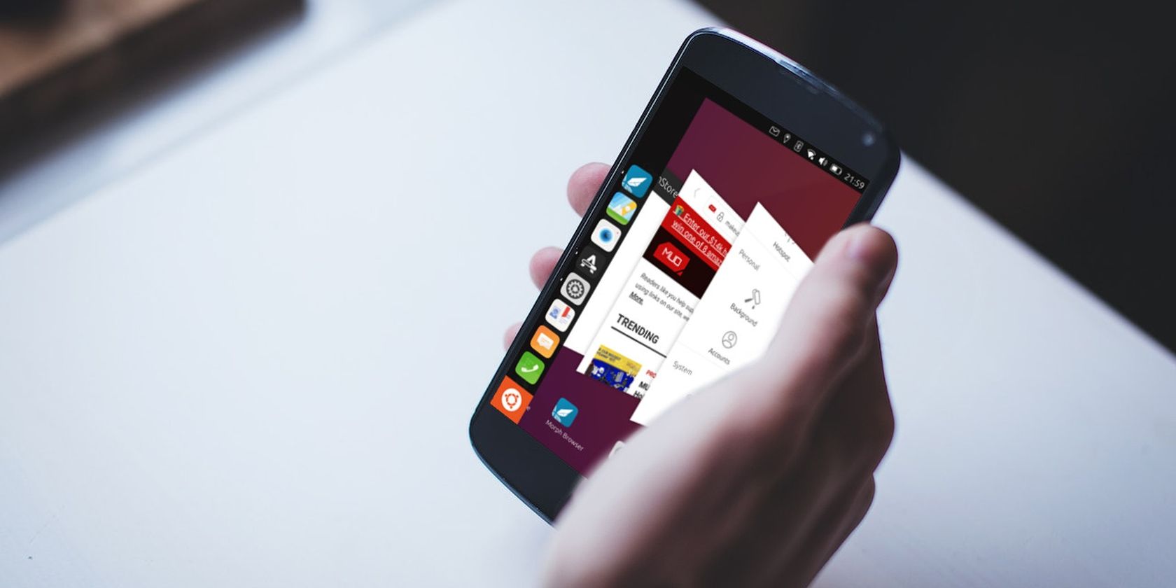 Ubuntu Touch fonctionne sur Nexus 5