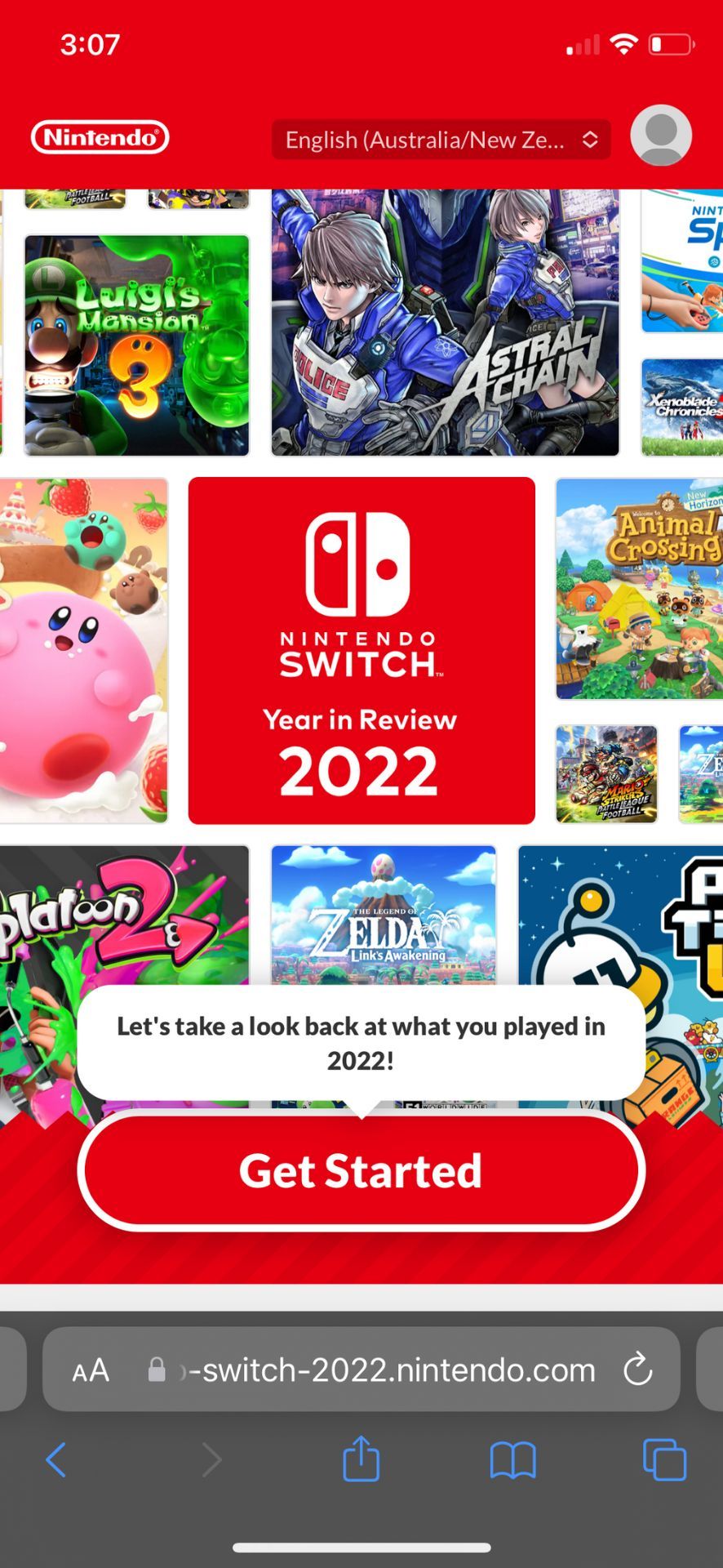 How to See Your Nintendo 2022 Year in Review