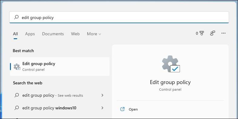 9 Ways to Open the Local Group Policy Editor in Windows 11