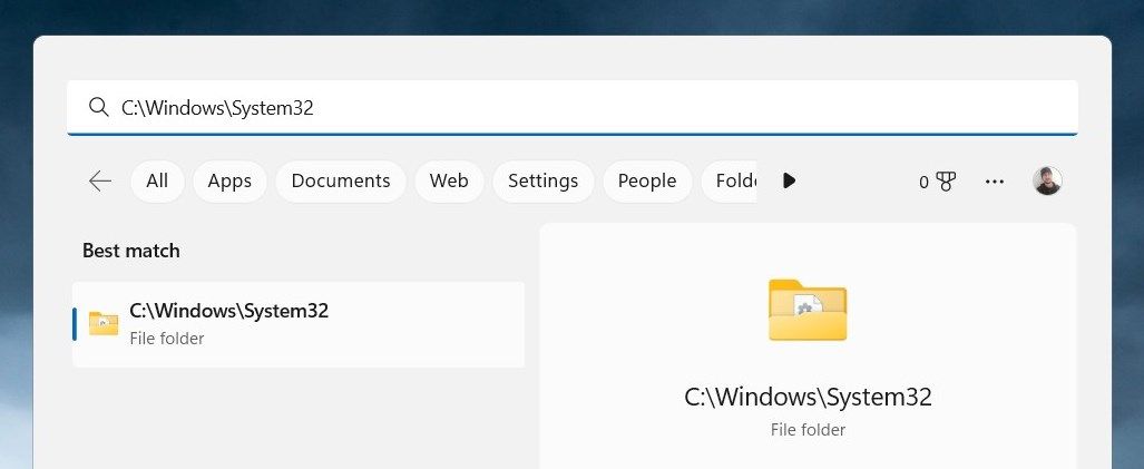 How to Open the System32 Folder in Windows 11