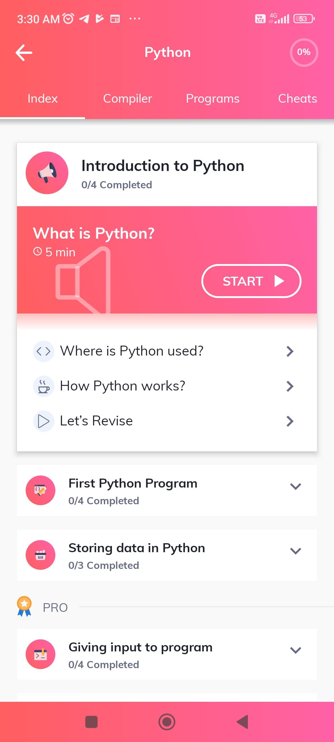 Programming Hub Python Course