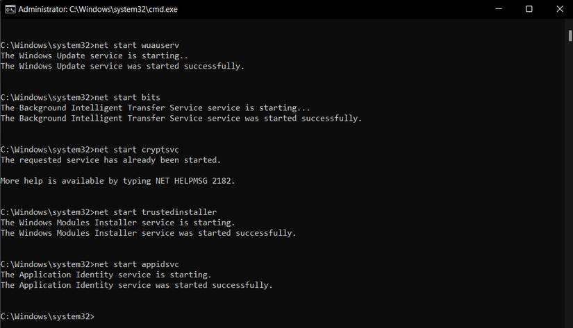 How to Fix the "Update Files are Missing" Error 0x80070003 on Windows