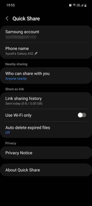 How To Share Files On Samsung Phones Using Quick Share