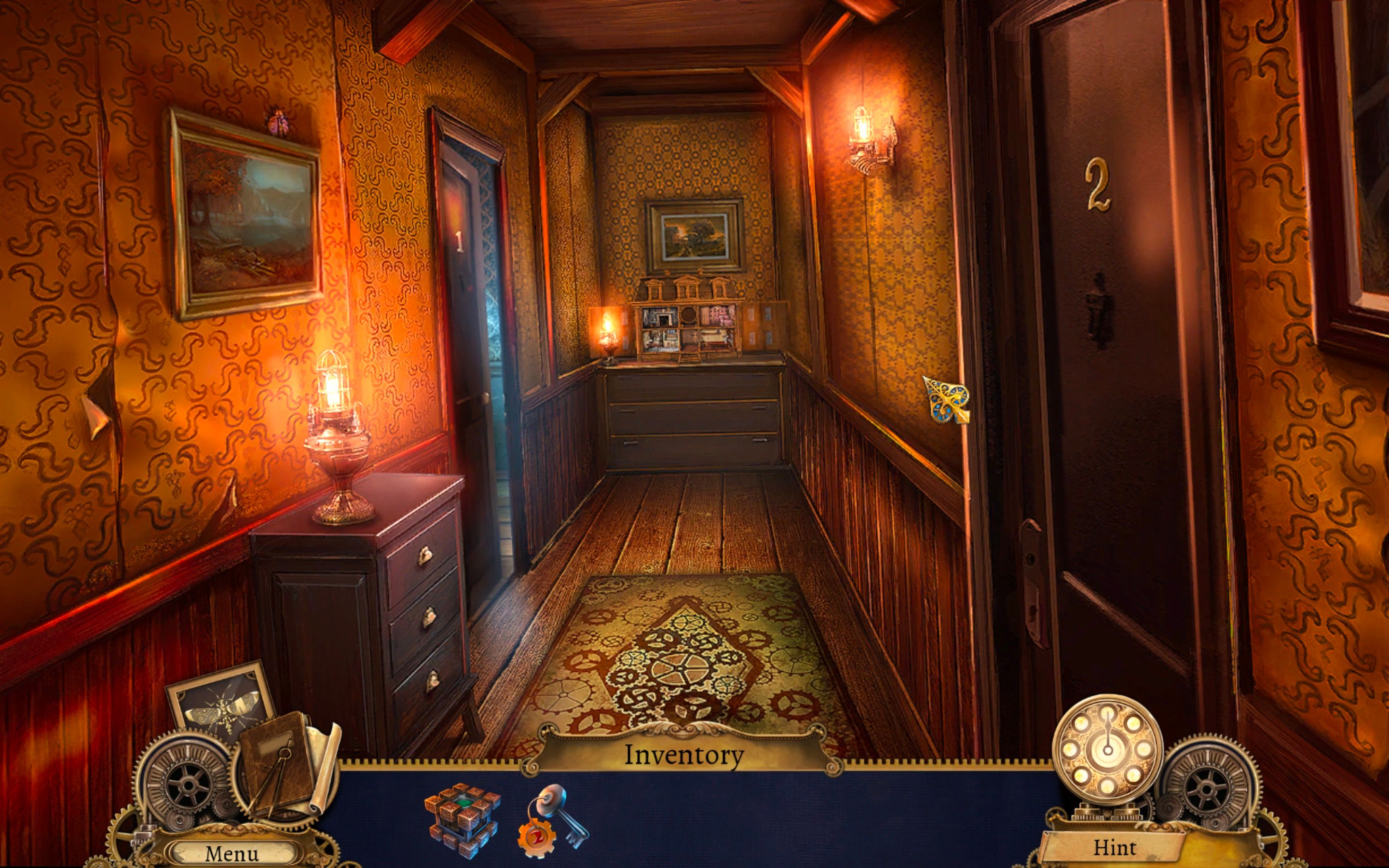 Screenshot of Clockwork Tales - Of Glass and Ink