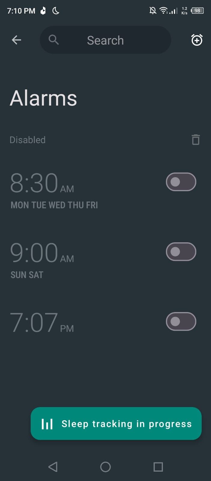 Sleep as Android - Alarms