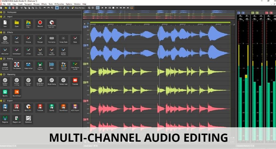 Sound Forge Audio Studio 15 App
