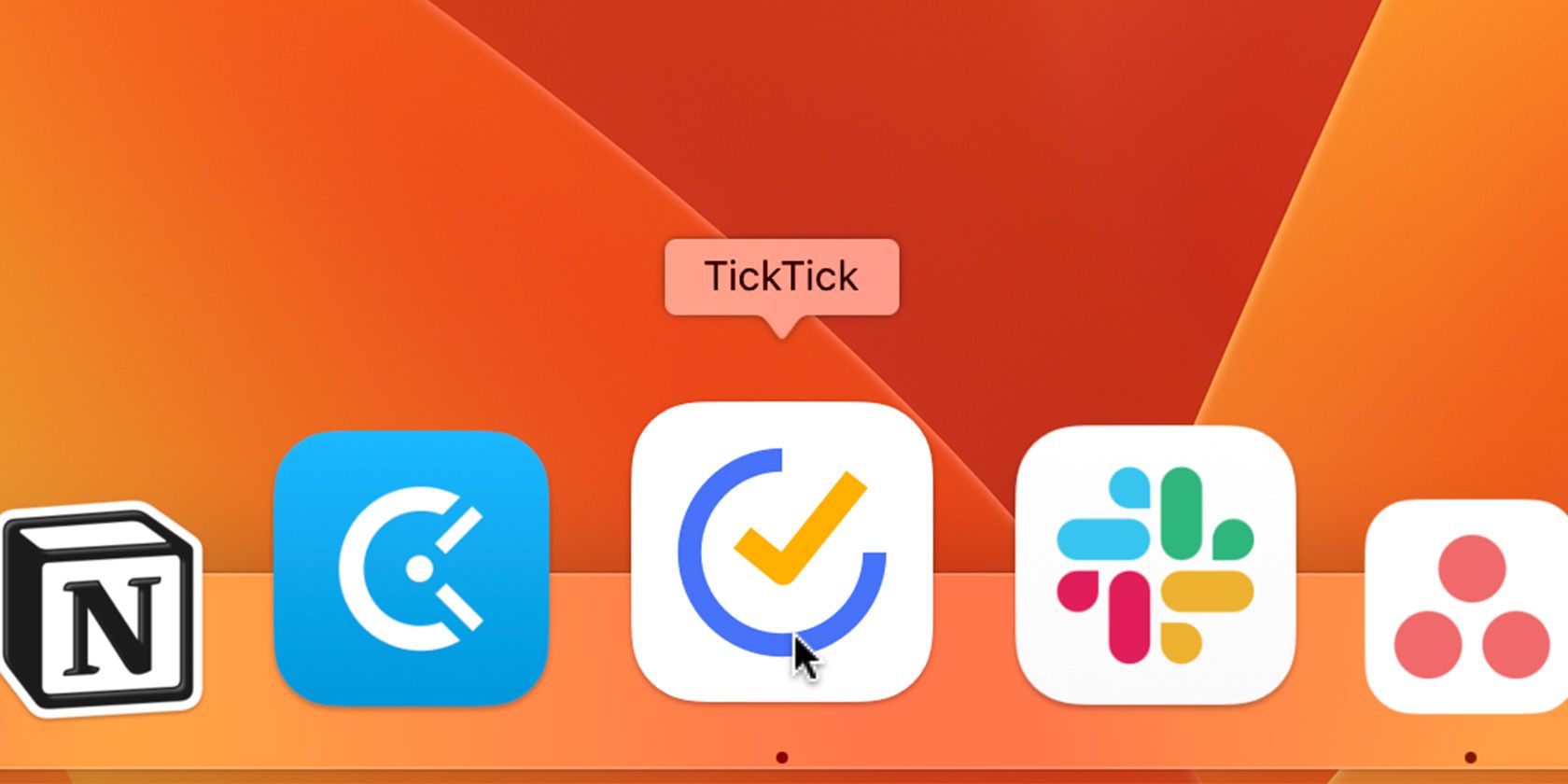 TickTick task management app on Mac