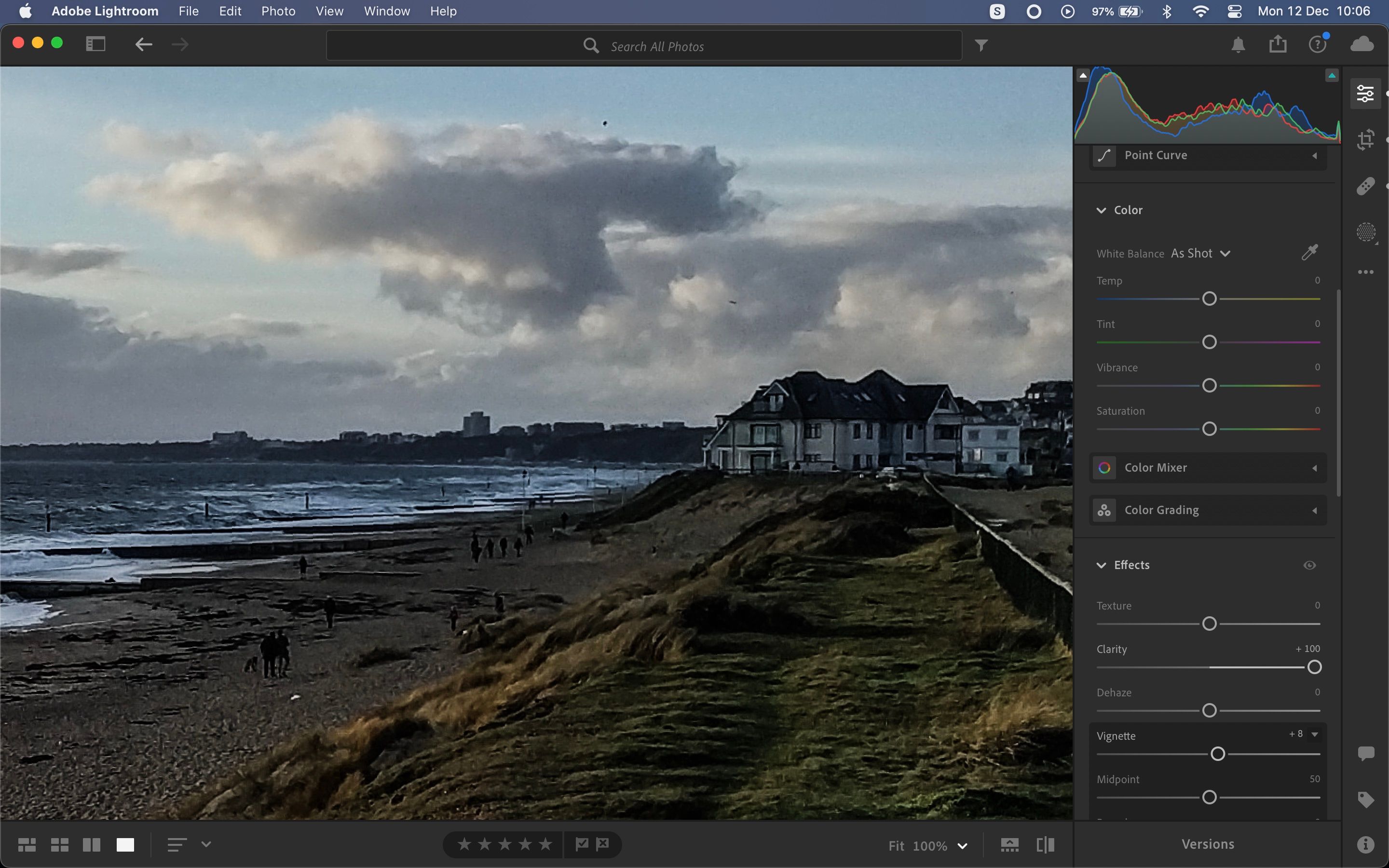 using too much clarity in lightroom