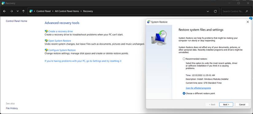 How to Make Sure Windows System Restore Works When You Need It