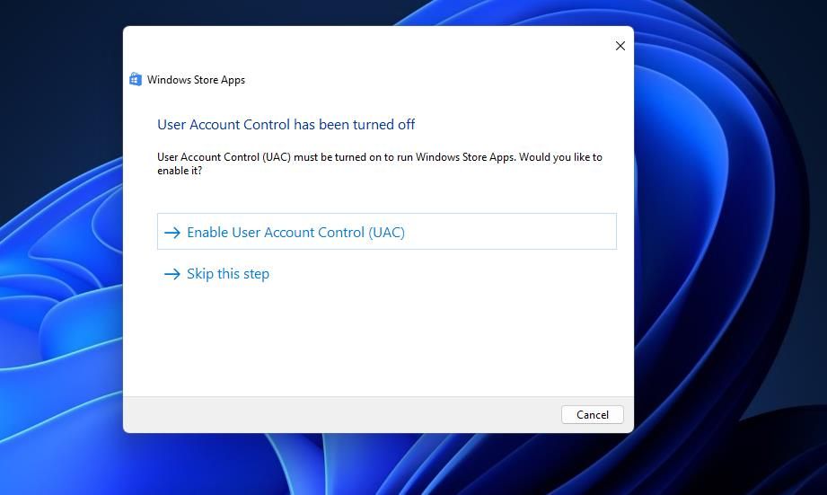 The Windows Store Apps troubleshooter