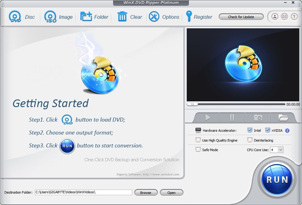 winx dvd شروع به کار