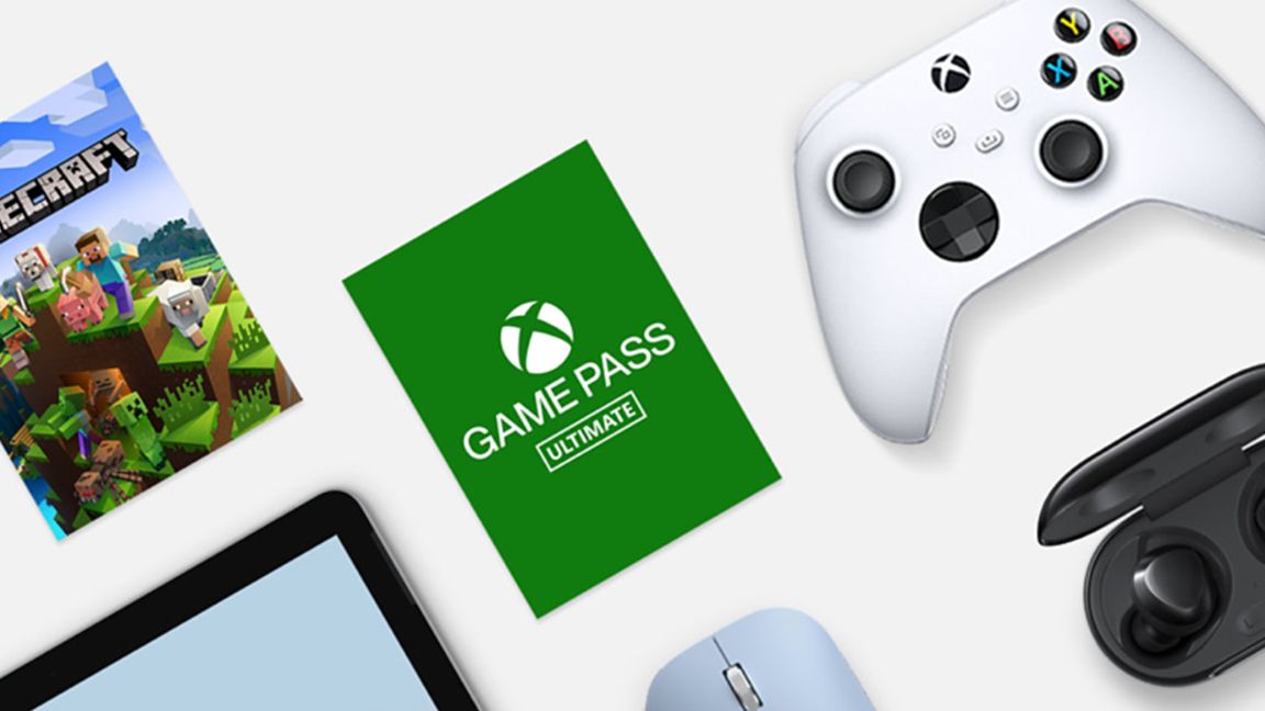 Xbox controller and accessories on white background