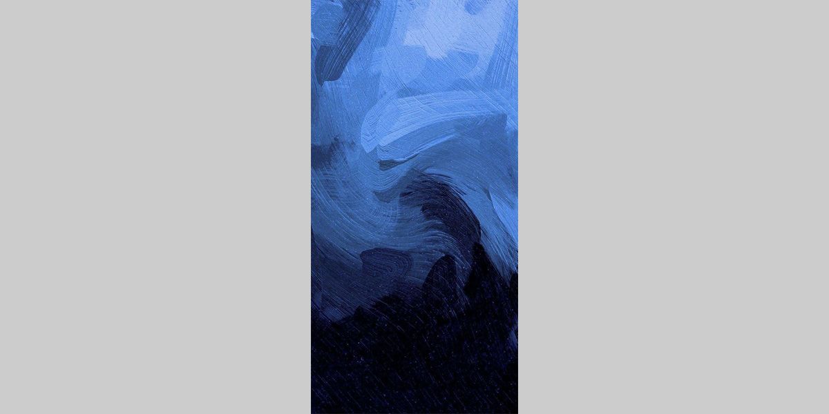 Papel de parede azul abstrato para iPhone