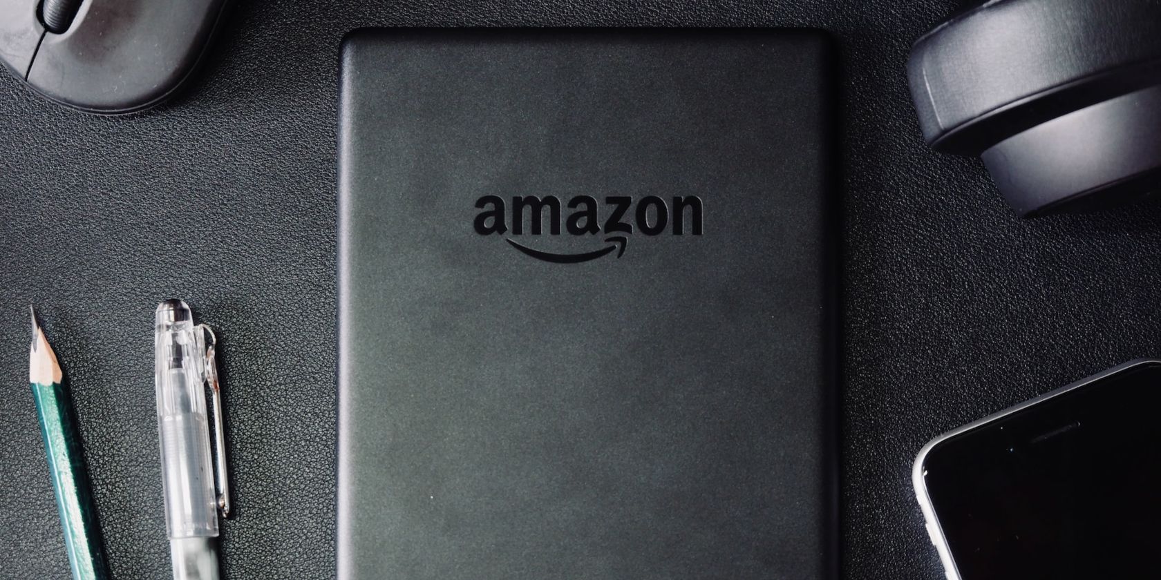 Amazon Kindle Device on Desk