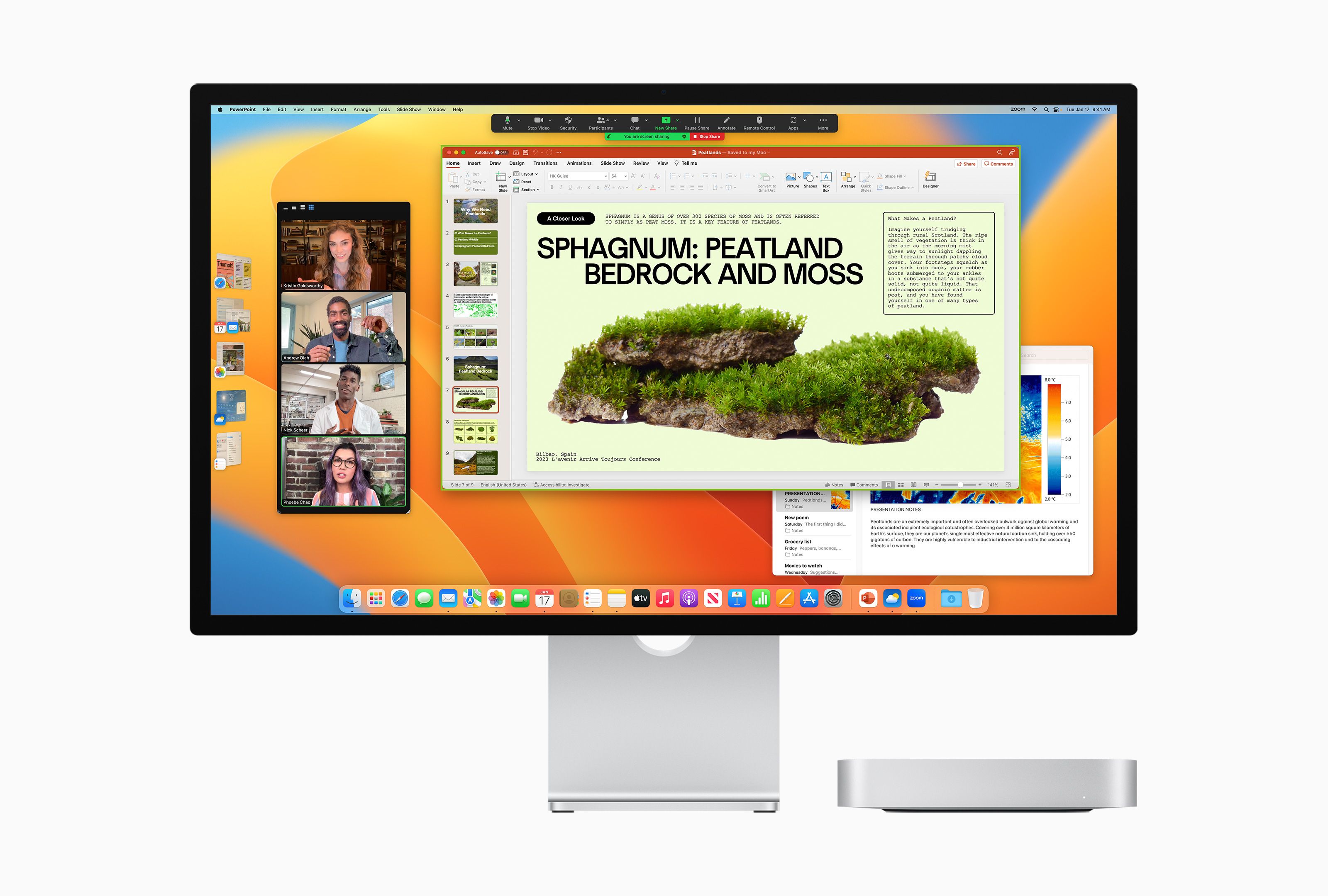 M2 Mac mini و Studio Display
