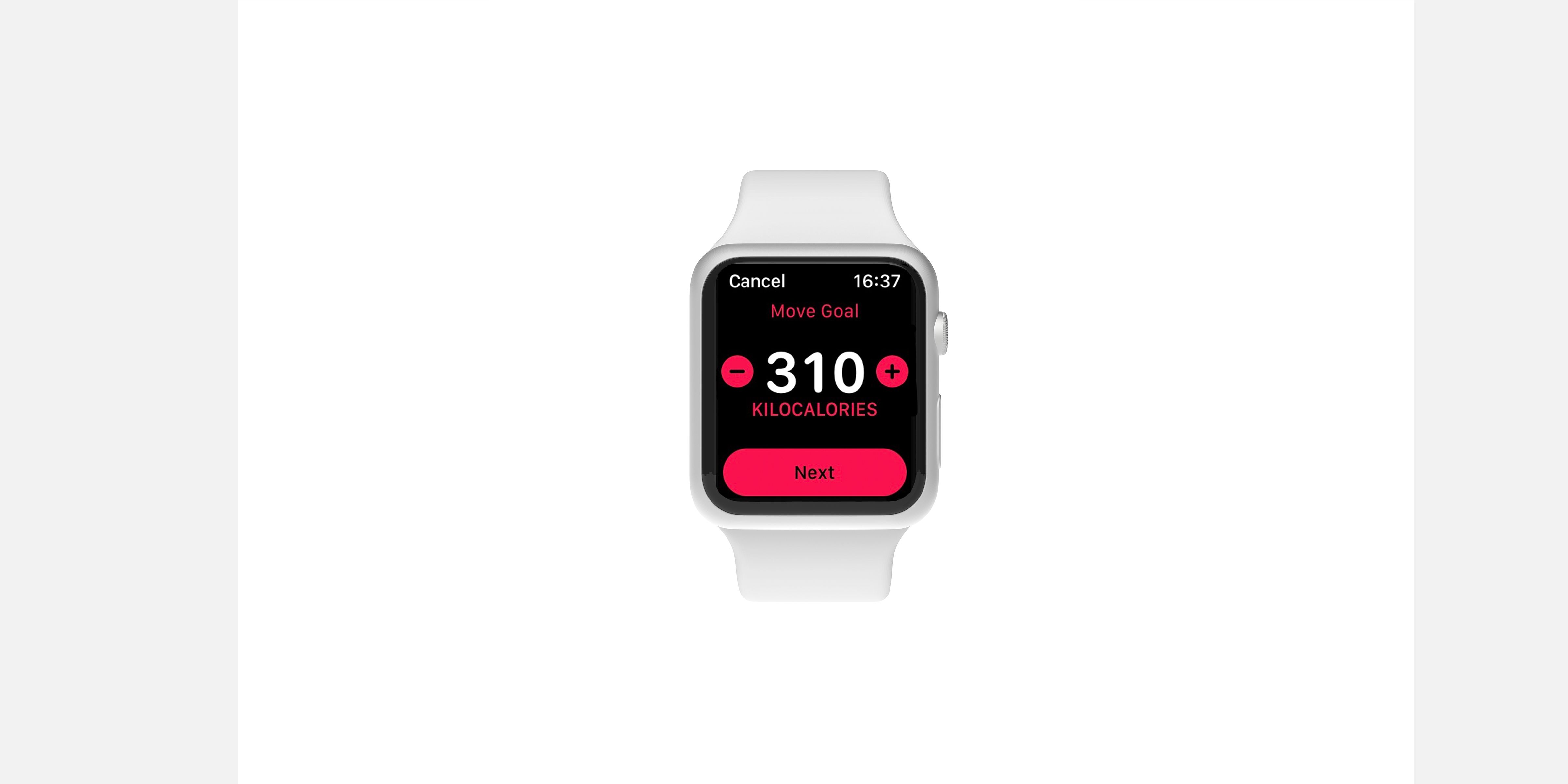 Apple Watch adjust Move activity goal