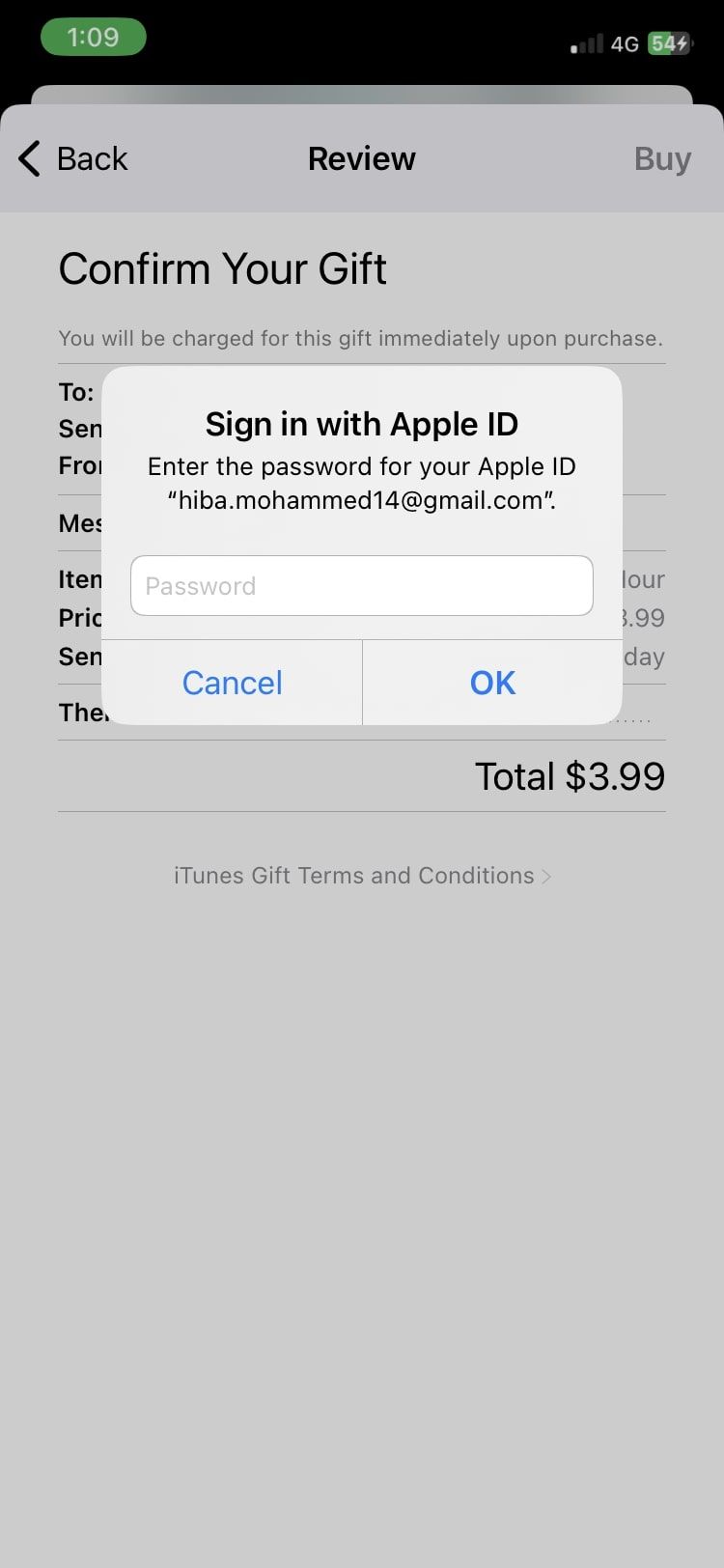 authorise transaction in Apple Books