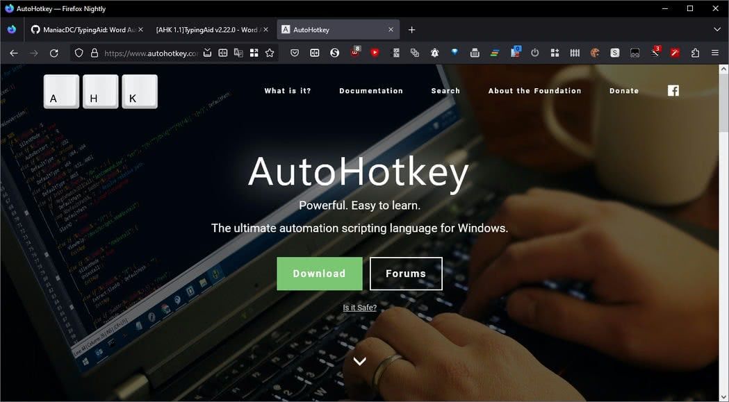 AutoHotkey Official Site