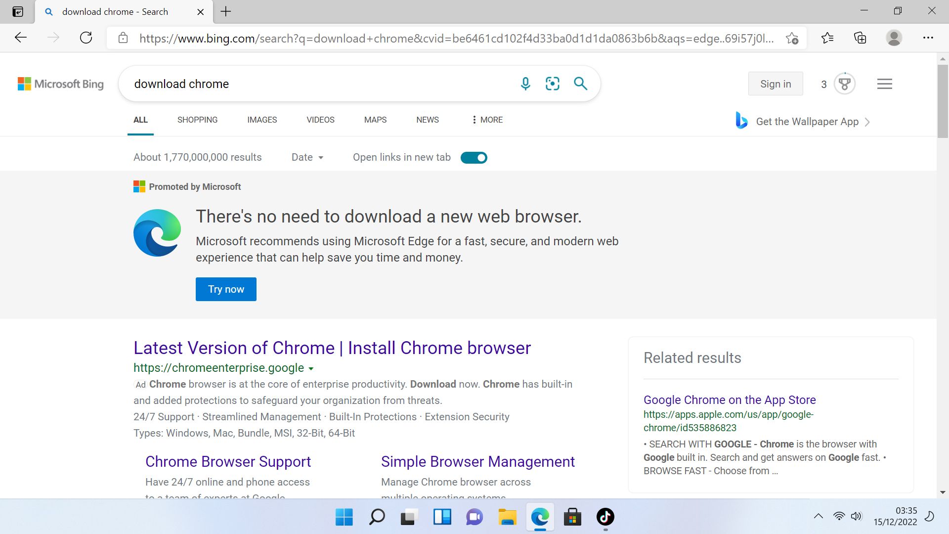 blackview mp60 screenshot - bing download chrome