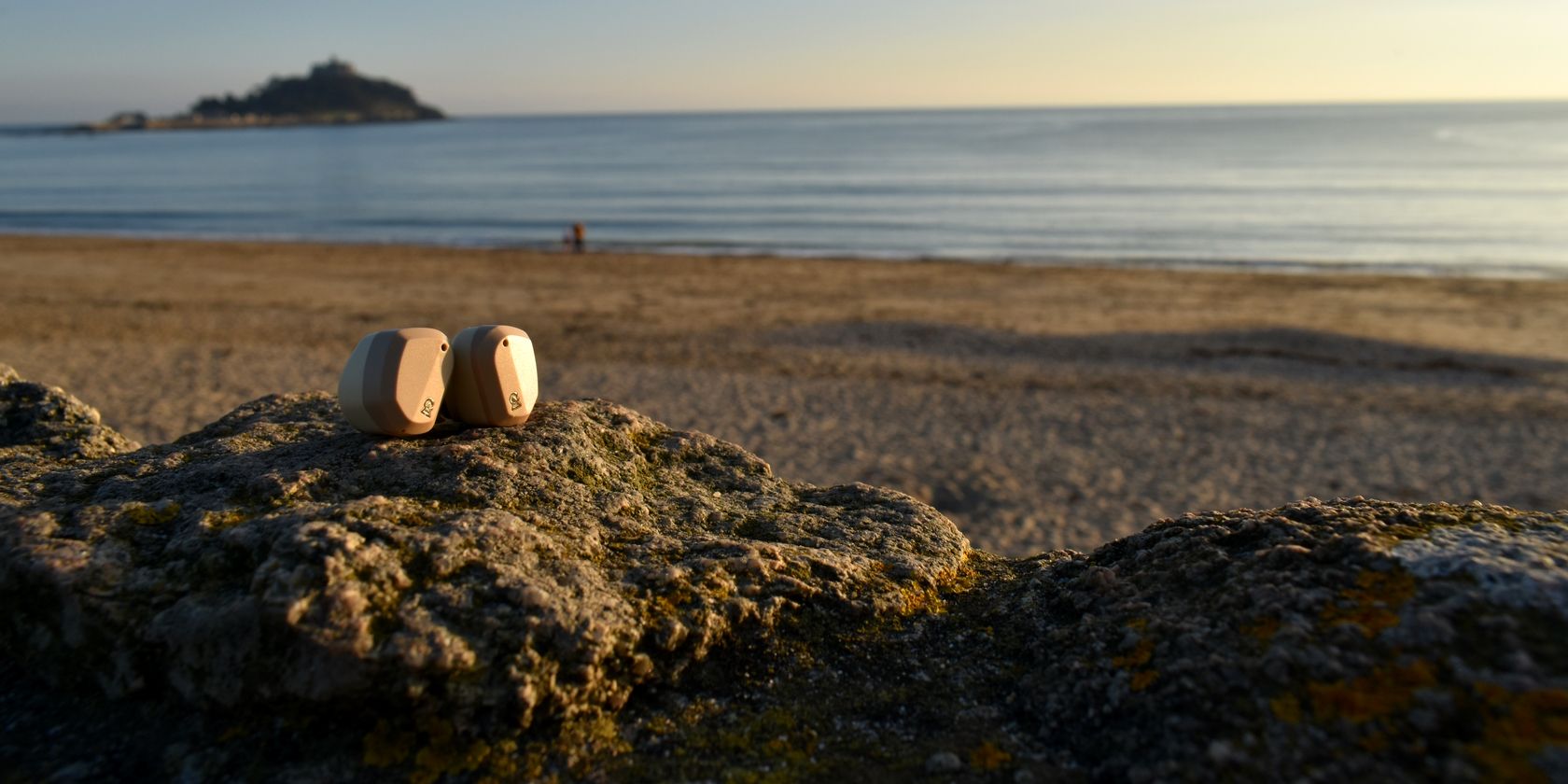 campfire audio orbit buds standing side by side