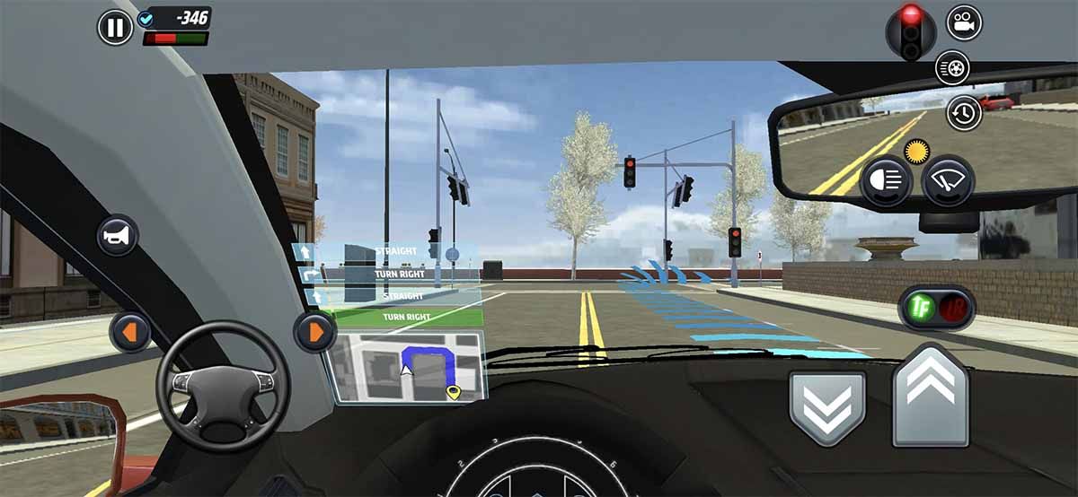Application Car Driving School Sim
