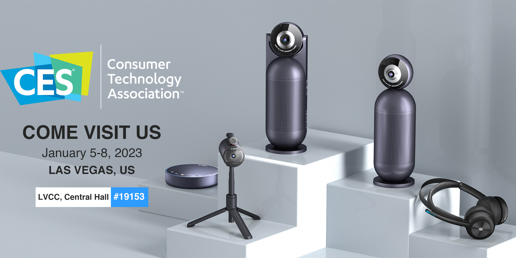 Emeet product lineup for CES 2023