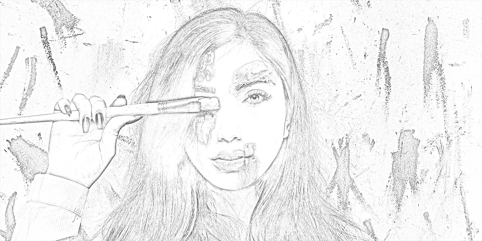 Turn your photo into a graphite pencil sketch online!