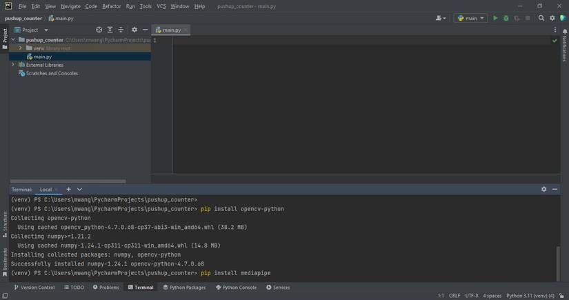 Count Push-Ups Using Python and Your Computer’s Camera