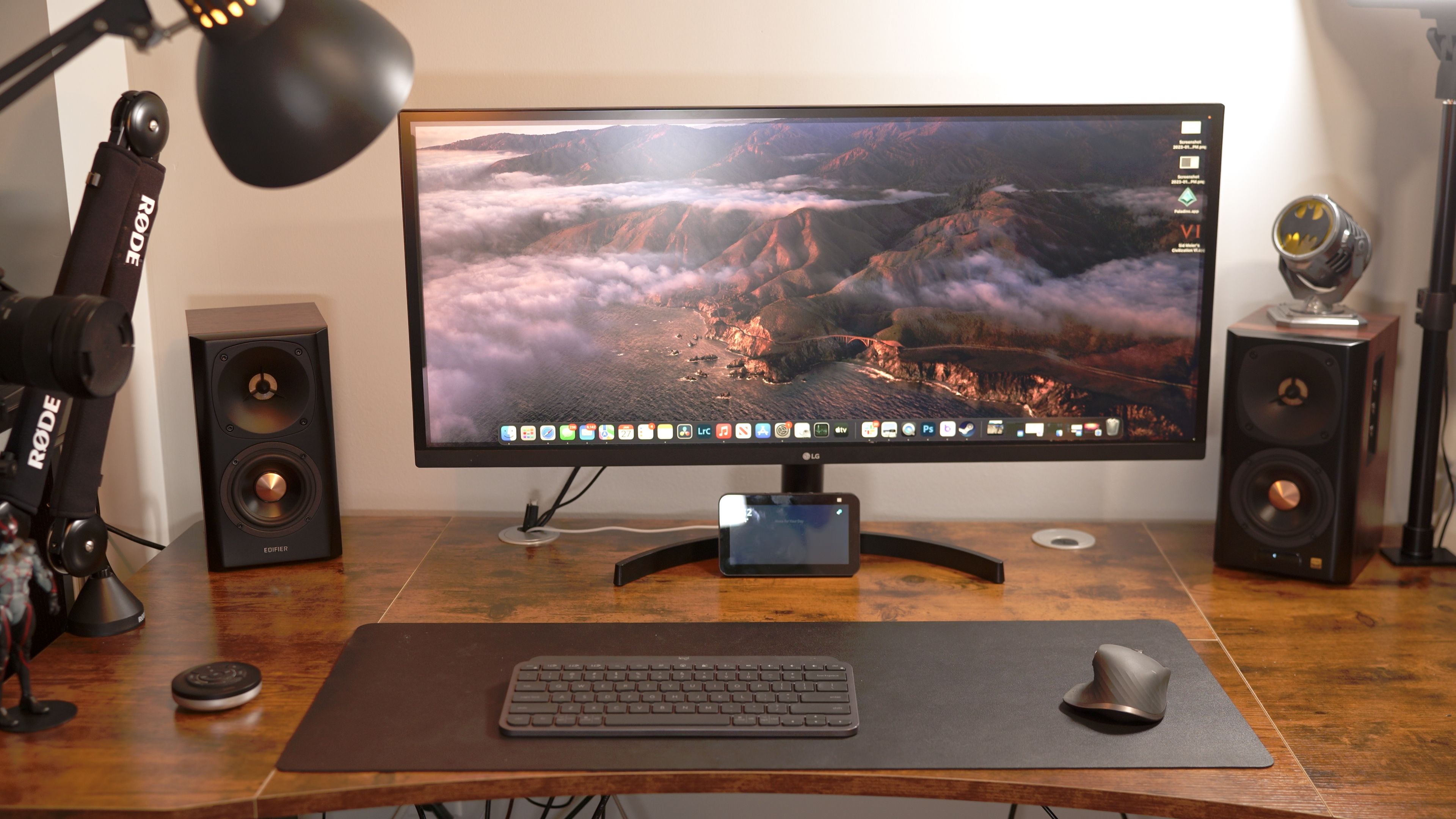 Edifier S360DB - Desk Setup (Front)
