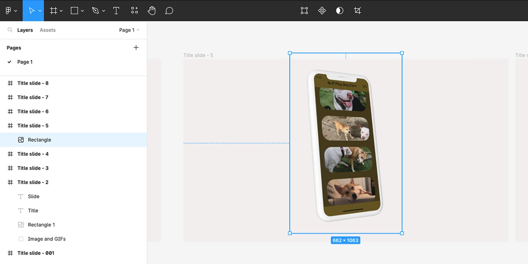 Layer of light elements from Figma.