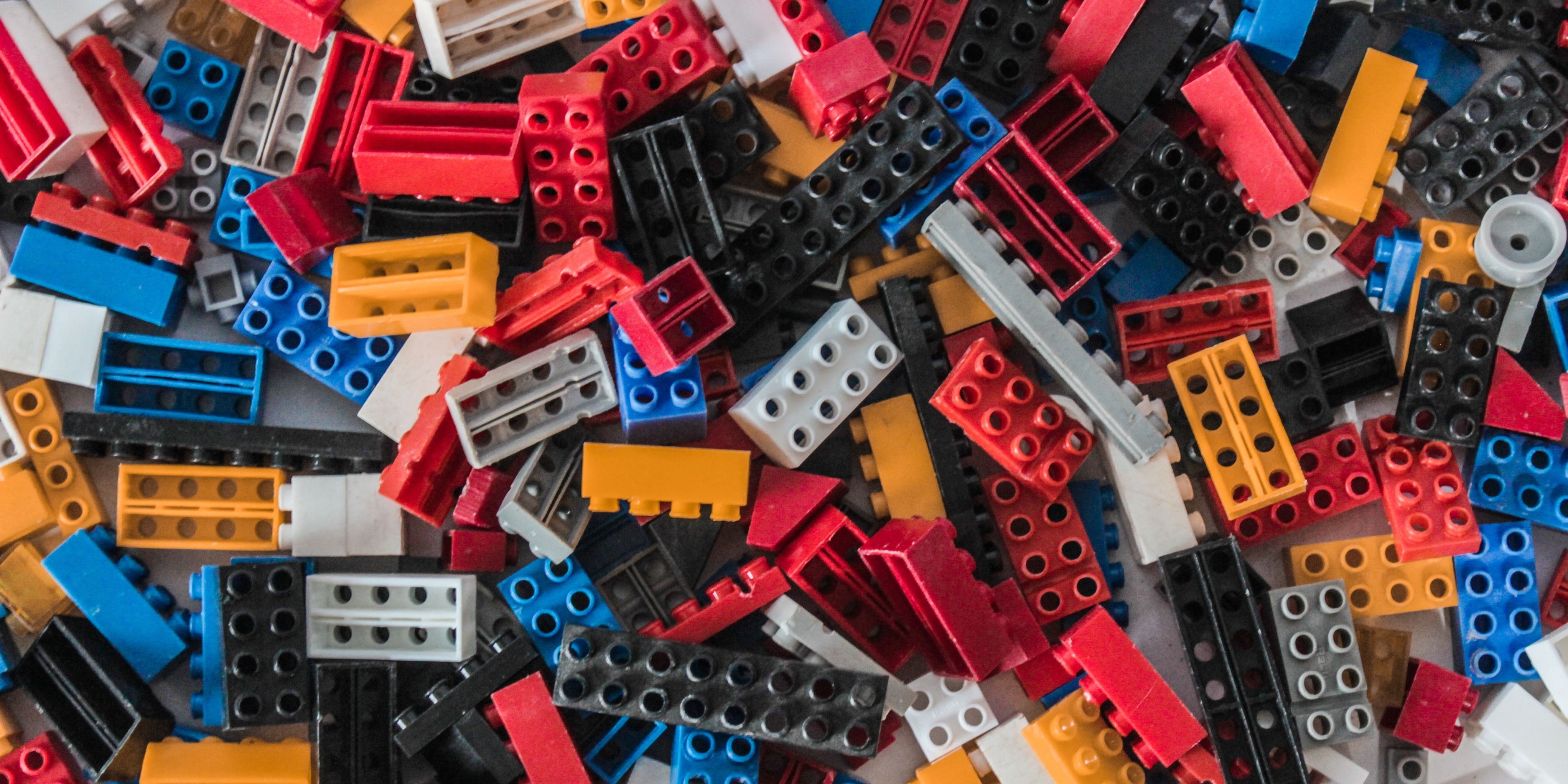 Scattered Lego Bricks