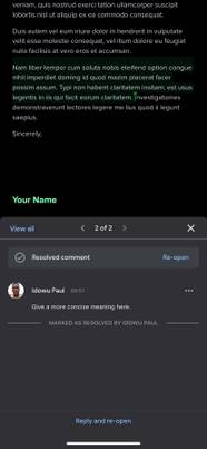 How To Recover Resolved Comments In Google Docs