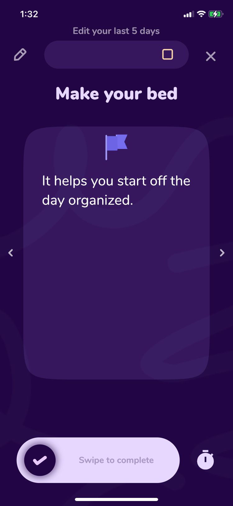 Habit Tracker - Proddy app new habit screen