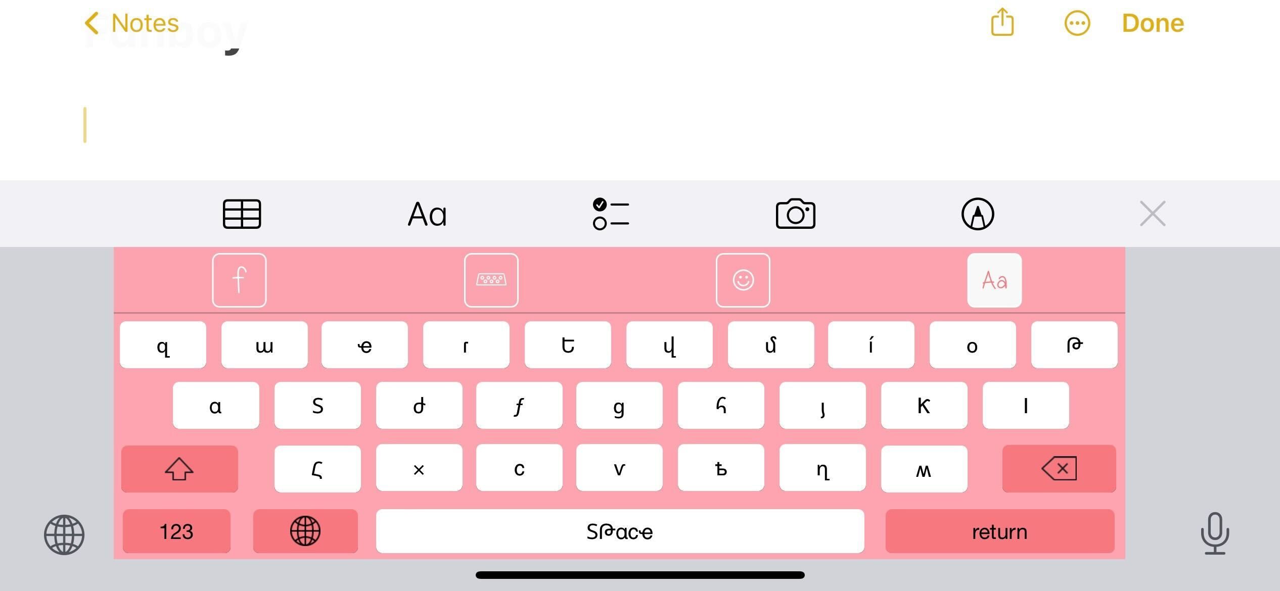 better fonts iphone keyboard