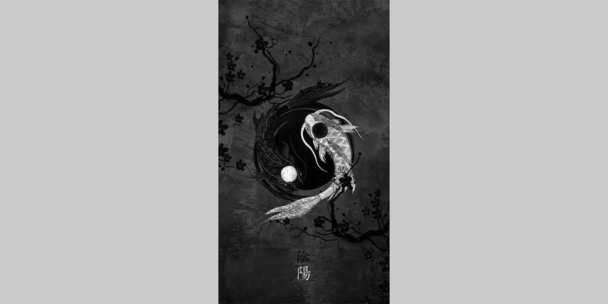 Papel de parede de Koi Fish para iPhone