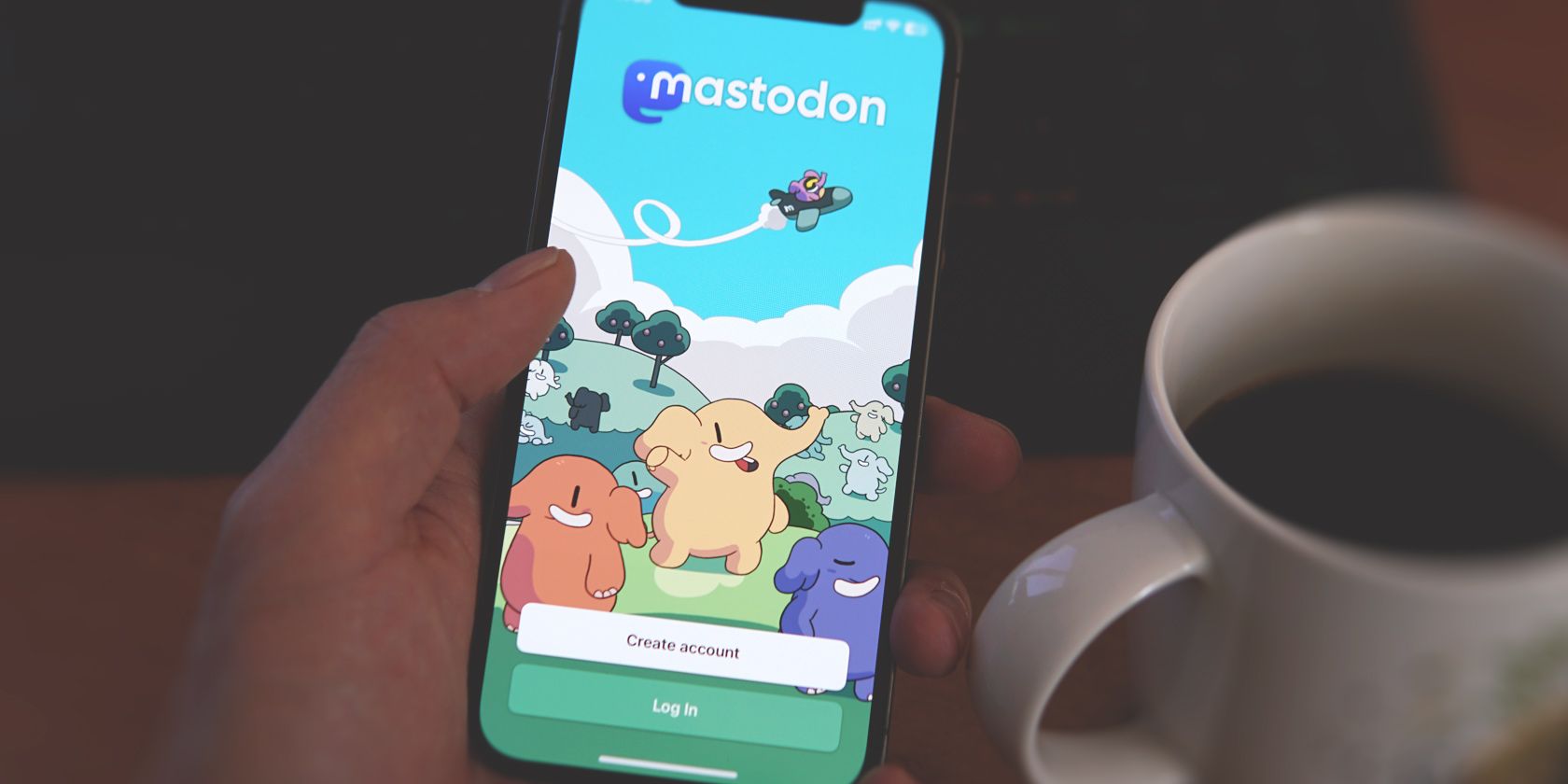 Mastodon app photo