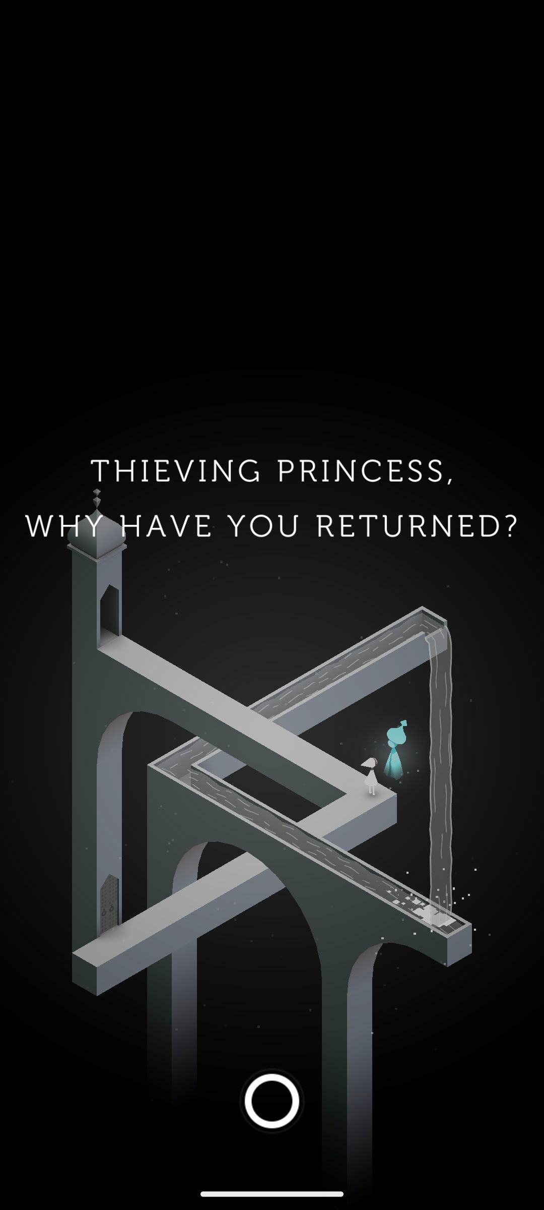 Accusation made against The Princess in Monument Valley