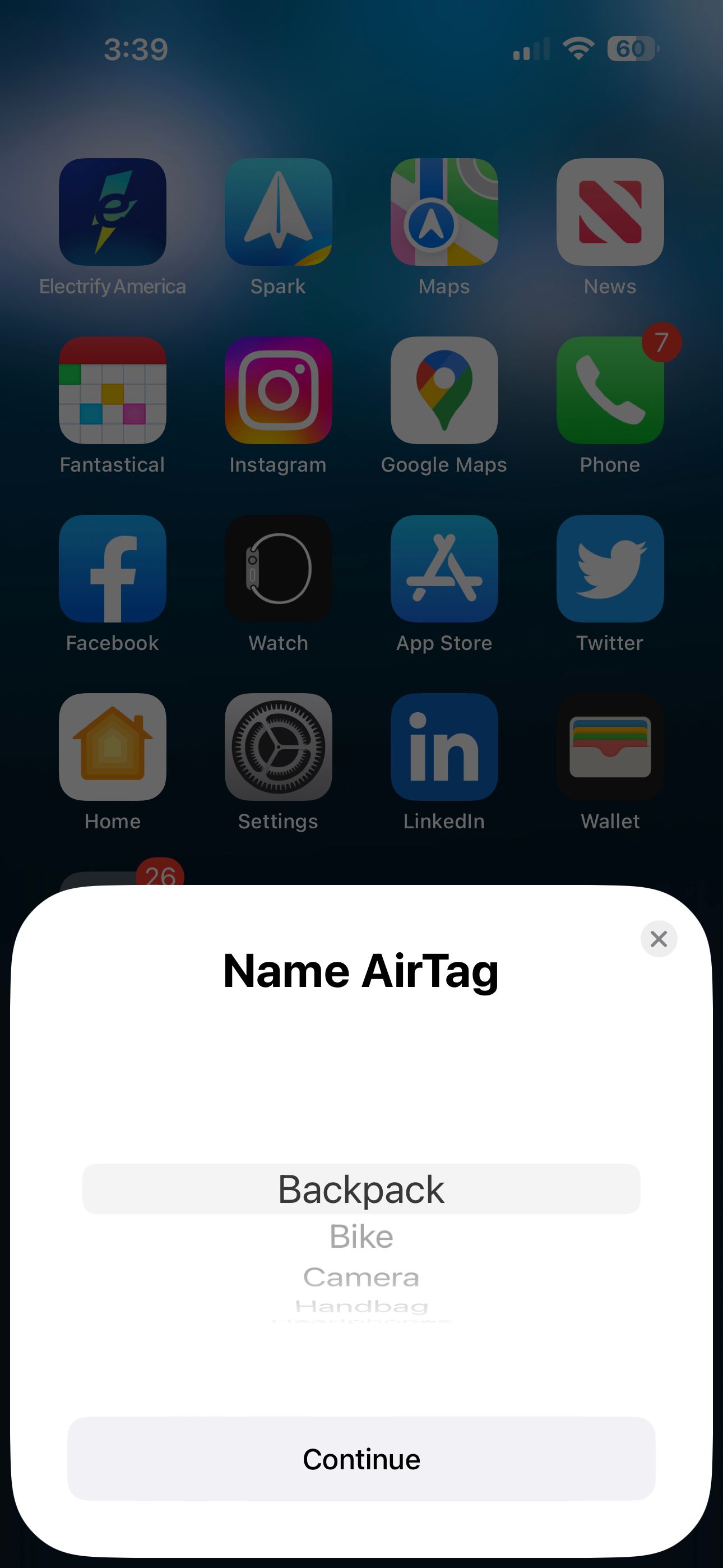 name airtag