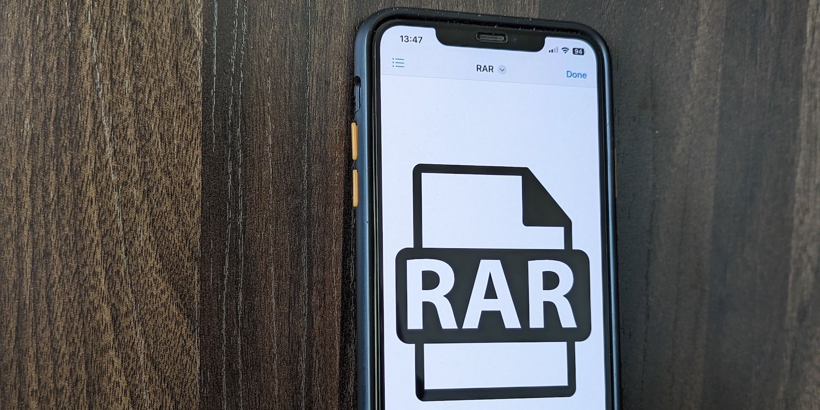 open rar iphone